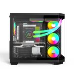 XGAMING V950 Black 7 X ARGB Fan 750W 80+Bronze Gaming Case (426*285*380mm) - Görsel 3