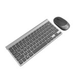 IZOLY KM9500 KABLOSUZ Q- KLAVYE MOUSE SET SİYAH-GÜMÜŞ - Görsel 3