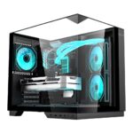 XGAMING EXODUS V330 4*120MM ARGB FAN ATX GAMING Case 750W 80+Bronze Type C*1+USB3.0*1+USB2.0*1