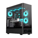 XGAMING GHOST V938 6*120MM ARGB FAN ATX GAMING Case 750W 80+Bronze Type C*1+USB3.0*1+USB2.0*1