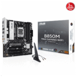 ASUS B850M MAX GAMING WIFI, 4xDDR5, 3x M2, HDMI, DP, Type-C, Wi-Fi 6, Bluetooth v5.4, AM5 Soket GAMING Anakart