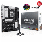 ASUS PRIME B850-PLUS WIFI, 4xDDR5, 3x M.2, HDMI, DP, Type-C, Wi-Fi 6E, Bluetooth v5.3, AM5 Soket GAMING Anakart