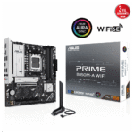 ASUS PRIME B850M-A WIFI, 4xDDR5, 3xM.2, 2xDP, HDMI, Type-C, Wi-Fi 6, Bluetooth 5.3, AM5 Soket Anakart