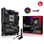 ASUS ROG STRIX B850-E GAMING WIFI, 4xDDR5, 5x M2, HDMI, DP, 2xType-C, Wi-Fi 7, Bluetooth v5.4, AM5 Soket GAMING Anakart