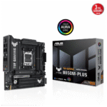 ASUS TUF GAMING B850M-PLUS, 4xDDR5, 3x M.2, HDMI, DP, Type-C, AM5 Soket GAMING Anakart
