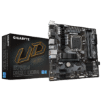 GIGABYTE B760M DS3H DDR4, rev.1.0, 4xDDR4, 2xM.2,  2xDP, HDMI, VGA, 12-13-14.Nesil, LGA1700 Soket, Anakart