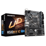 GIGABYTE H510M H V2, rev.1.0, 2xDDR4, M.2, D-SUB, HDMI, 10-11.Nesil, LGA1200 Soket, Anakart