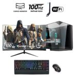 İzoly Chaotic X i3-10100F 8GB 256GB M.2 NVMe RTX 3060 12GB 24" Oyuncu Masaüstü Bilgisayarı
