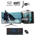 İzoly Ogre X i5-10400F 16GB 256GB M.2 NVMe RTX 3060 12GB 24" Oyuncu Masaüstü Bilgisayarı