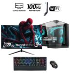 İzoly Scroll X i5-10400F 32GB 256GB M.2 NVMe RTX 3060 12GB 24" Oyuncu Masaüstü Bilgisayarı