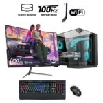 İzoly Shaula X i3-10100F 16GB 512GB M.2 NVMe GTX 1660S 6GB 24" Oyuncu Masaüstü Bilgisayarı