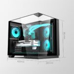 İzoly Talos X i5-4570 16GB 512GB M.2 NVMe GTX 1660S 6GB 24" Oyuncu Masaüstü Bilgisayarı - Görsel 6