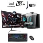 King İ5-12400F 16GB 512GB M.2 NVMe RTX 2060S 8GB 24" 180HZ Oyuncu OEM Paketi