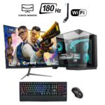 NexGen İ9-13900K 64GB DDR5 RAM 1TB M.2 NVMe SSD 24GB RTX4090 24" 180Hz Curved Oyuncu Masaüstü Bilgisayarı