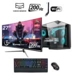 Thunder İ9-13900K 32GB DDR5 RAM 1TB M.2 NVMe SSD 24GB RTX4090 24" 180Hz Curved Oyuncu Masaüstü Bilgisayarı