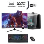 İzoly Hunter x i3-10100F 16GB 512GB M.2 NVMe RTX 3060 12GB 24" Oyuncu OEM Paketi