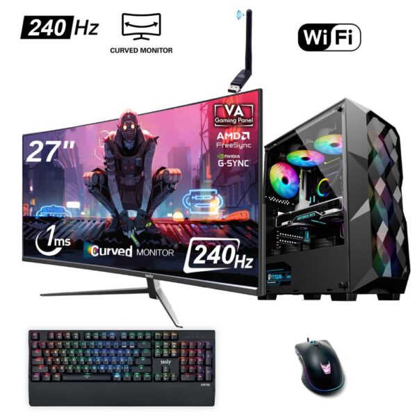 İzoly Granbull Y i5-12400F 16GB 256GB M.2 NVMe GTX 1660S 6GB 27" 200Hz Oyuncu OEM Paketi