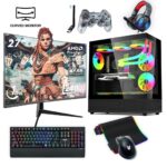 NextGen R5-B-X i5 13400F 32GB DDR5 1TB M.2 NVMe RTX 4060Ti 8GB 27" 200HZ 240mm Sıvı Soğutma Oyuncu OEM Paketi