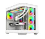 T52-White Ryzen 7 5700X 32GB 1TB M.2 NVME RTX 5060 8GB 240mm Sıvı Soğutma Oyuncu Masaüstü Bilgisayarı - Görsel 4