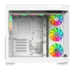 XGAMING V950 WHİTE 7 X ARGB Fan 750W 80+Bronze Gaming Case (426*285*380mm) - Görsel 2