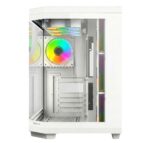 XGAMING V950 WHİTE 7 X ARGB Fan 750W 80+Bronze Gaming Case (426*285*380mm) - Görsel 3