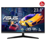 ASUS VY249HGR 23.8" 1ms, 120Hz, Full HD, HDMI, D-Sub, IPS LED, Anti Bakteriyel, Mavi Işık Filtresi, Eye Care, GAMING Monitör