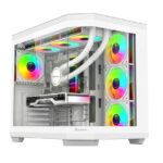 Baron-White Ryzen 7 5700X 32GB 1TB M.2 NVME RX 9060XT 16GB 240mm Sıvı Soğutma Oyuncu Masaüstü Bilgisayarı