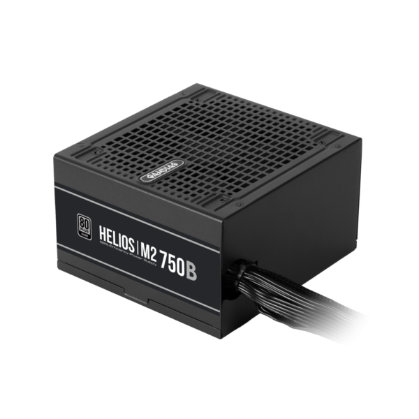 GAMDIAS HELIOS M2-750B, 750W, 80+ Silver, Aktif PFC, GAMING, ATX, Power Supply (PSU)