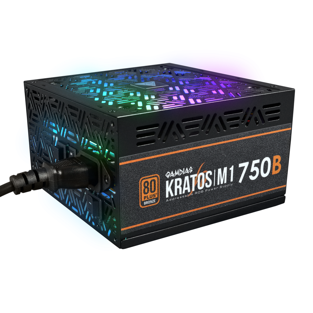 gamdias-kratos-m1-750b-750w-80-bronze-aktif-pfc-rgb-gaming-atx-power-supply-psu-64084.png GAMDIAS KRATOS M1-750B, 750W, 80+ Bronze, Aktif PFC, RGB, GAMING, ATX, Power Supply (PSU) - Görsel 1