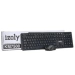 IZOLY KM7500 KABLOSUZ Q- KLAVYE MOUSE SET SİYAH - Görsel 6