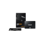 SAMSUNG MZ-77E1T0BW 870 EVO 1TB 560/530, 2,5" SATA SSD (Türkiye Distribütörü Garantili)