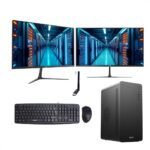 Desktop T501 2X İ5-10400 16GB 512GB SSD 22"+ 22" Ofis OEM Paketi