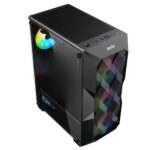 İzoly Midgard Fanlı RGB LED USB 3.0 500W ATX Oyuncu Kasası - Görsel 2