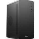Izoly U200 USB 3.0/Type-C 350W mATX Bilgisayar Kasası Siyah
