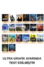 X51 Ryzen 7 7800X3D 32GB DDR5 RAM 1TB M.2 NVMe SSD RTX5070 12GB Sıvı Soğutmalı Oyuncu Oem Seti - Görsel 2