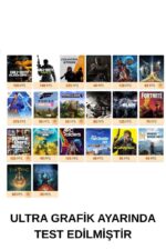 X52 Ryzen 7 5700X 16GB 512GB M.2 SSD 8GB RTX5060 Sıvı Soğutmalı Oyuncu Oem Seti - Görsel 2