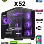 X52 Ryzen 7 5700X 16GB 512GB M.2 SSD 8GB RTX5060 Sıvı Soğutmalı Oyuncu Oem Seti